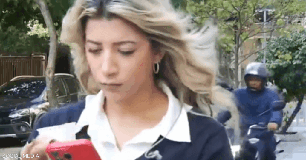 فيديو.. لص حاول سرقة هاتف مراسلة في البرازيل فيديو.. لص حاول سرقة هاتف مراسلة في البرازيل