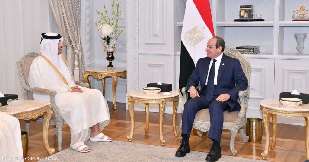 مصر وقطر تؤكدان على رفض احتلال غزة أو تهجير سكانها مصر وقطر تؤكدان على رفض احتلال غزة أو تهجير سكانها