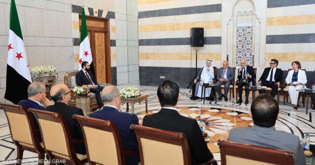 ماذا قال نديم قطيش عن لقائه بالرئيس السوري أحمد الشرع؟ ماذا قال نديم قطيش عن لقائه بالرئيس السوري أحمد الشرع؟