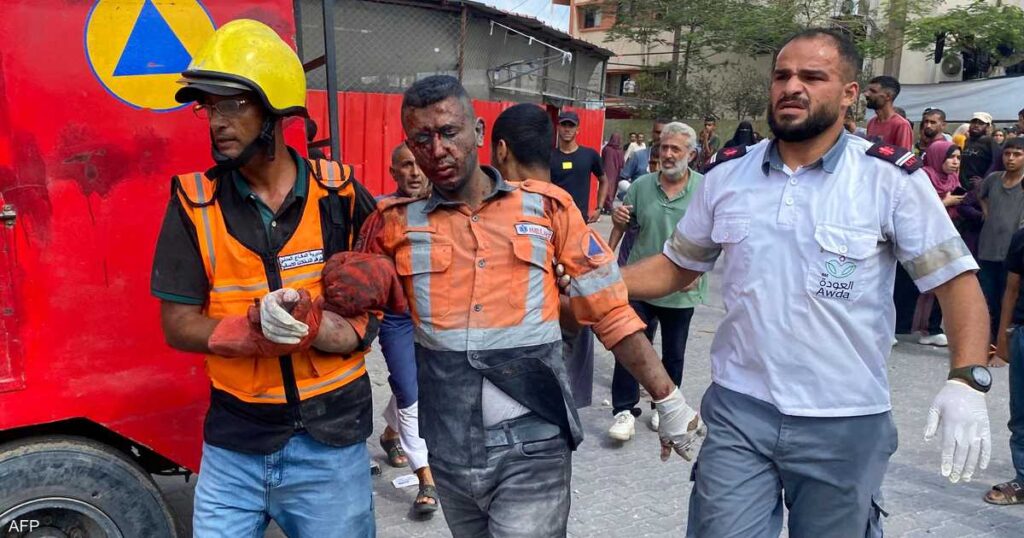 بيان للجيش الإسرائيلي بشأن قصف مجمع ناصر الطبي