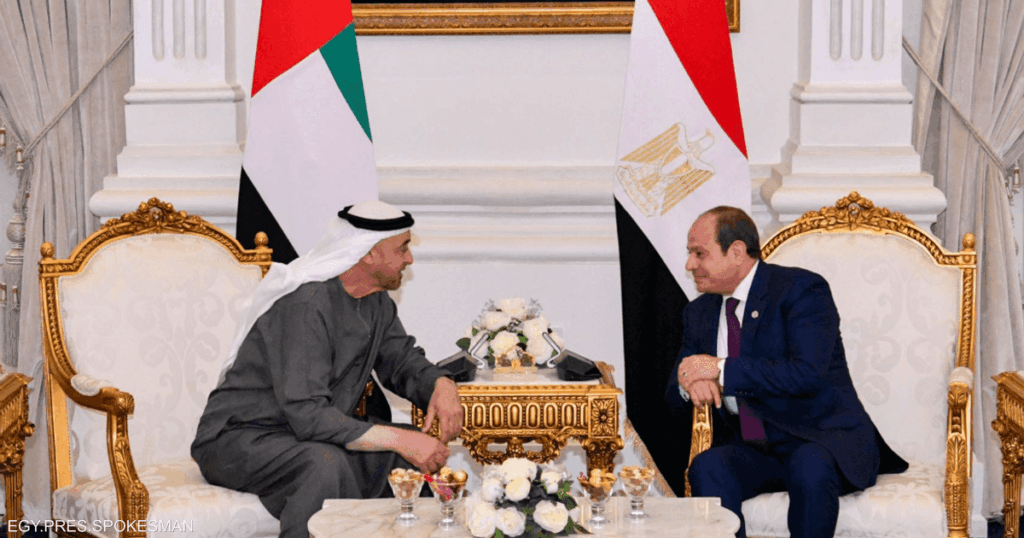 محمد بن زايد يصل مصر في زيارة أخوية محمد بن زايد يصل مصر في زيارة أخوية