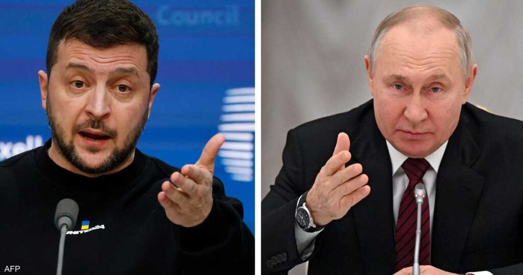 الكرملين يستبعد عقد لقاء قريب بين بوتين وزيلينسكي