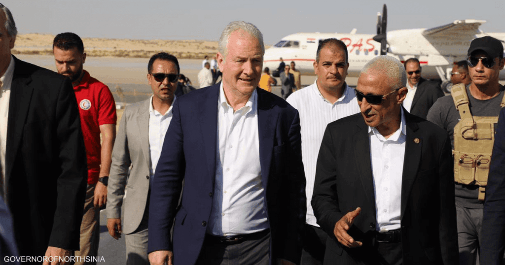 وفد من الكونغرس الأميركي يزور معبر رفح من الجانب المصري