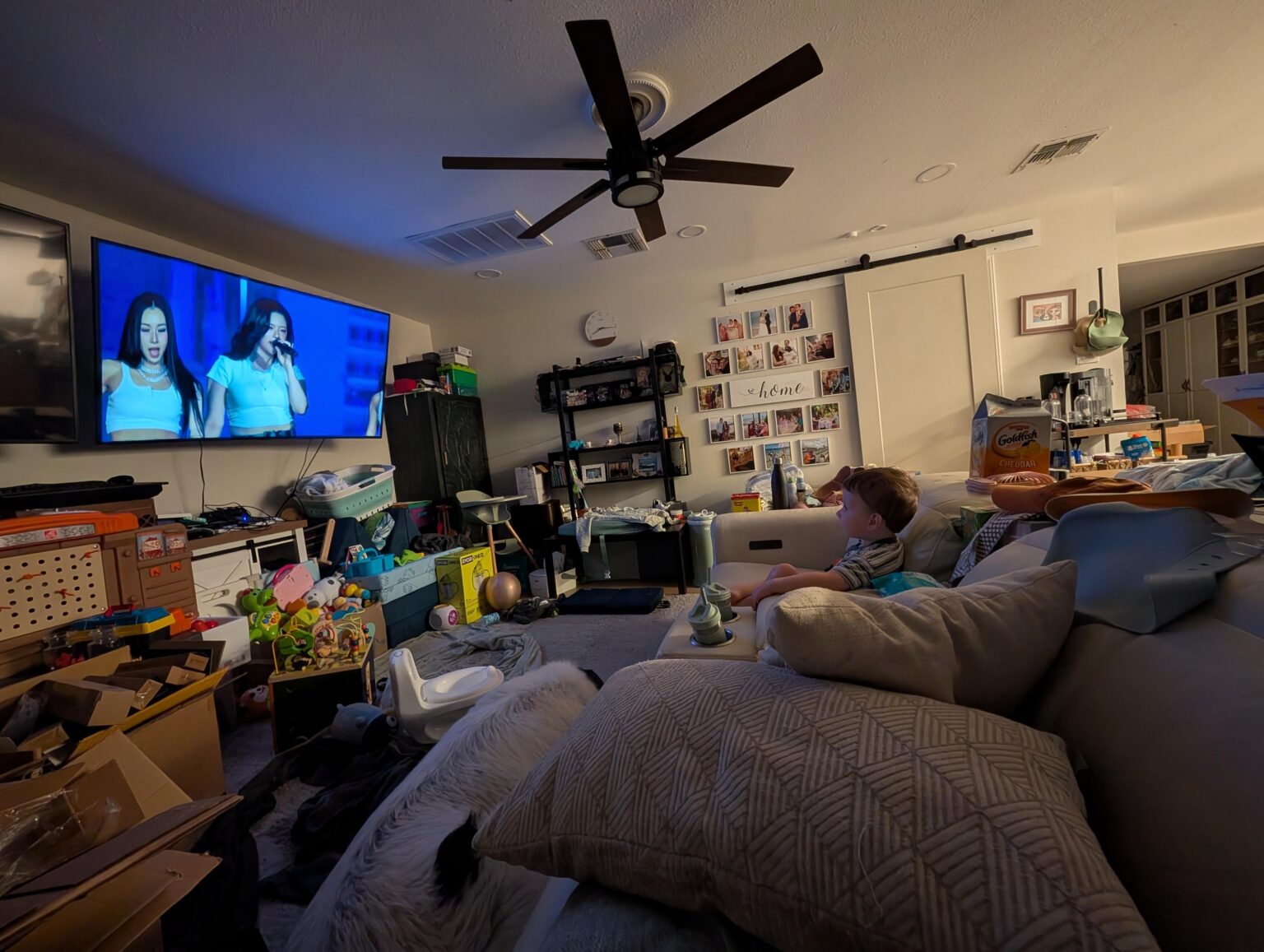 مرة واحدة منذ أن كان واحد.