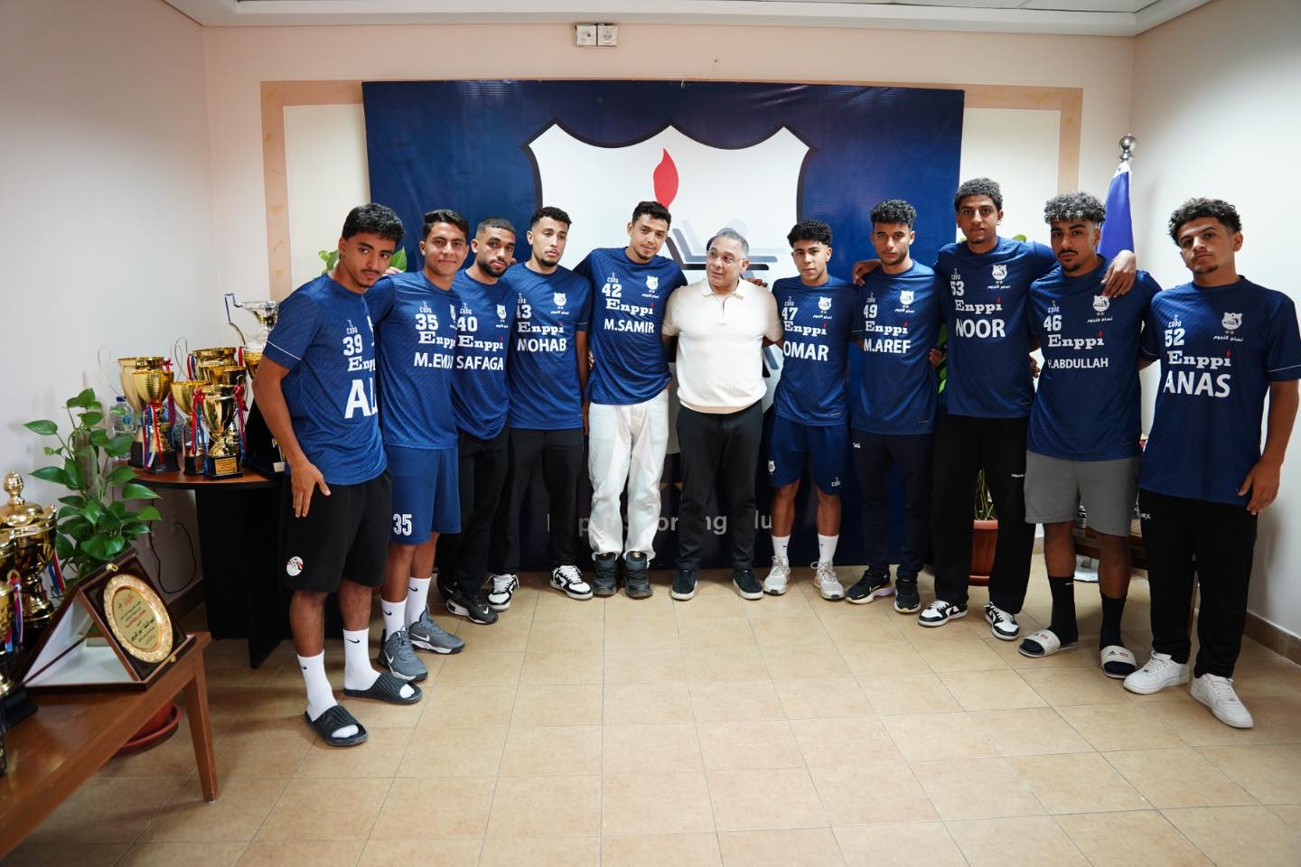 ناشئين إنبي مع أيمن الشريعي ناشئين إنبي مع أيمن الشريعي