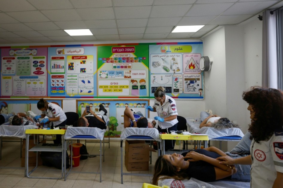 دروز إسرائيل يجمعون المساعدات لأبناء طائفتهم في سوريا دروز إسرائيل يجمعون المساعدات لأبناء طائفتهم في سوريا