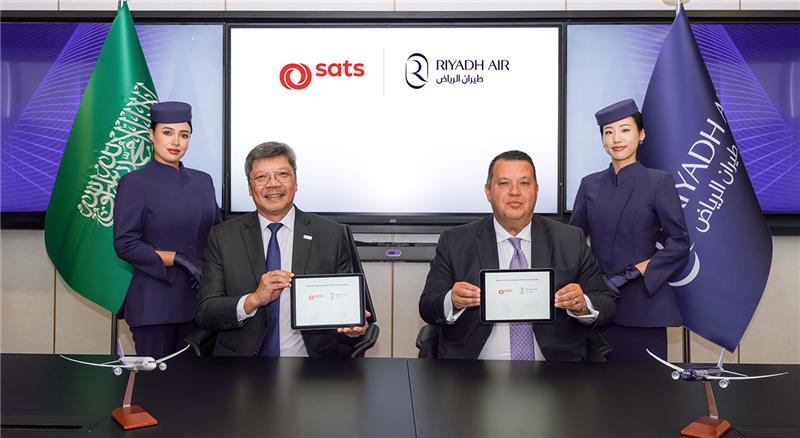 طيران الرياض تُوقع اتفاقية مع شركة SATS السعودية لتقديم خدمات شحن متكاملة طيران الرياض تُوقع اتفاقية مع شركة SATS السعودية لتقديم خدمات شحن متكاملة
