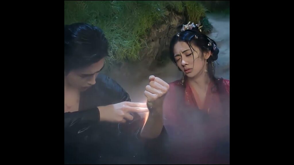 أنا و دمائي تحت تصرفك دائماً 💕 #chenfeiyu #arthurchen #wangyinglu #عندما_يجلب_القدر_الشيطان #youku