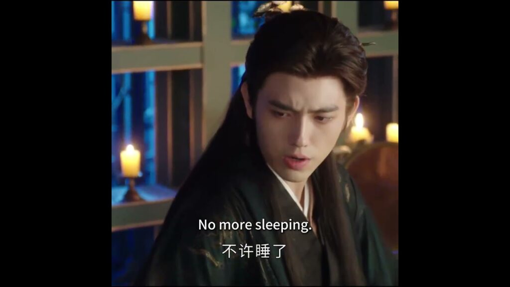 بدانا نتشارك السرير 😱💕   #chenfeiyu #arthurchen #wangyinglu #عندما_يجلب_القدر_الشيطان #youku #shorts