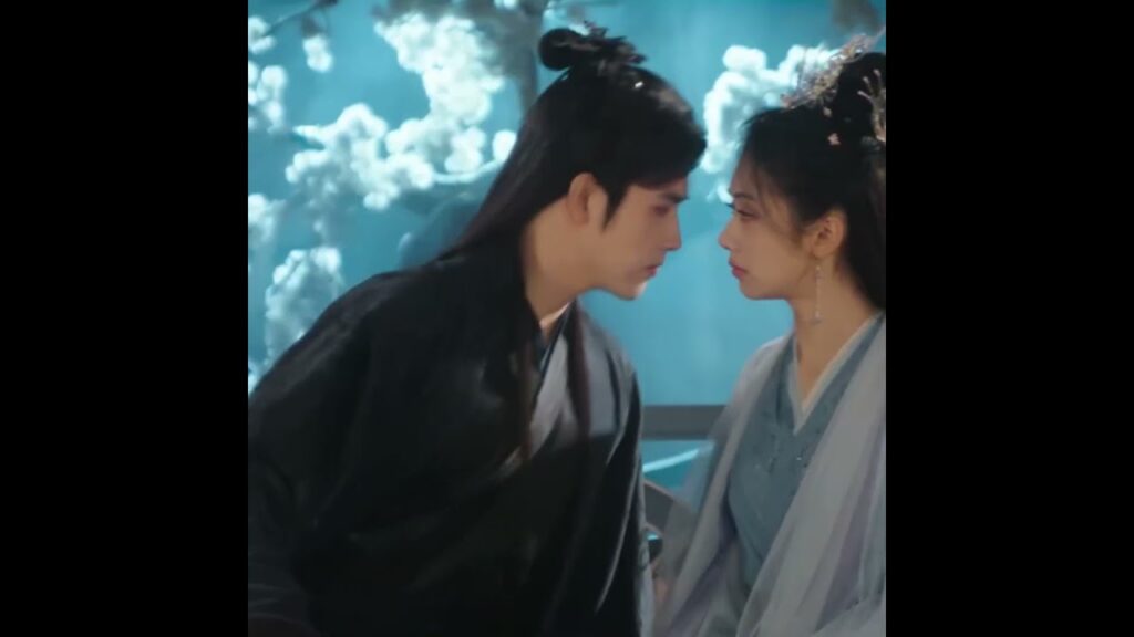 سريرك هو سريري و العكس صحيح🙈💕 #chenfeiyu #arthurchen #wangyinglu #عندما_يجلب_القدر_الشيطان #youku