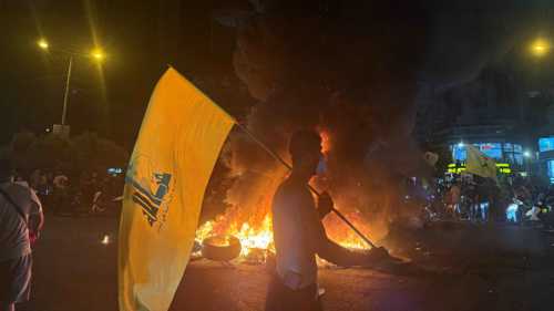 رغم انتشار الجيش اللبناني.. مسيرات لمناصري "حزب الله" في الضاحية الجنوبية