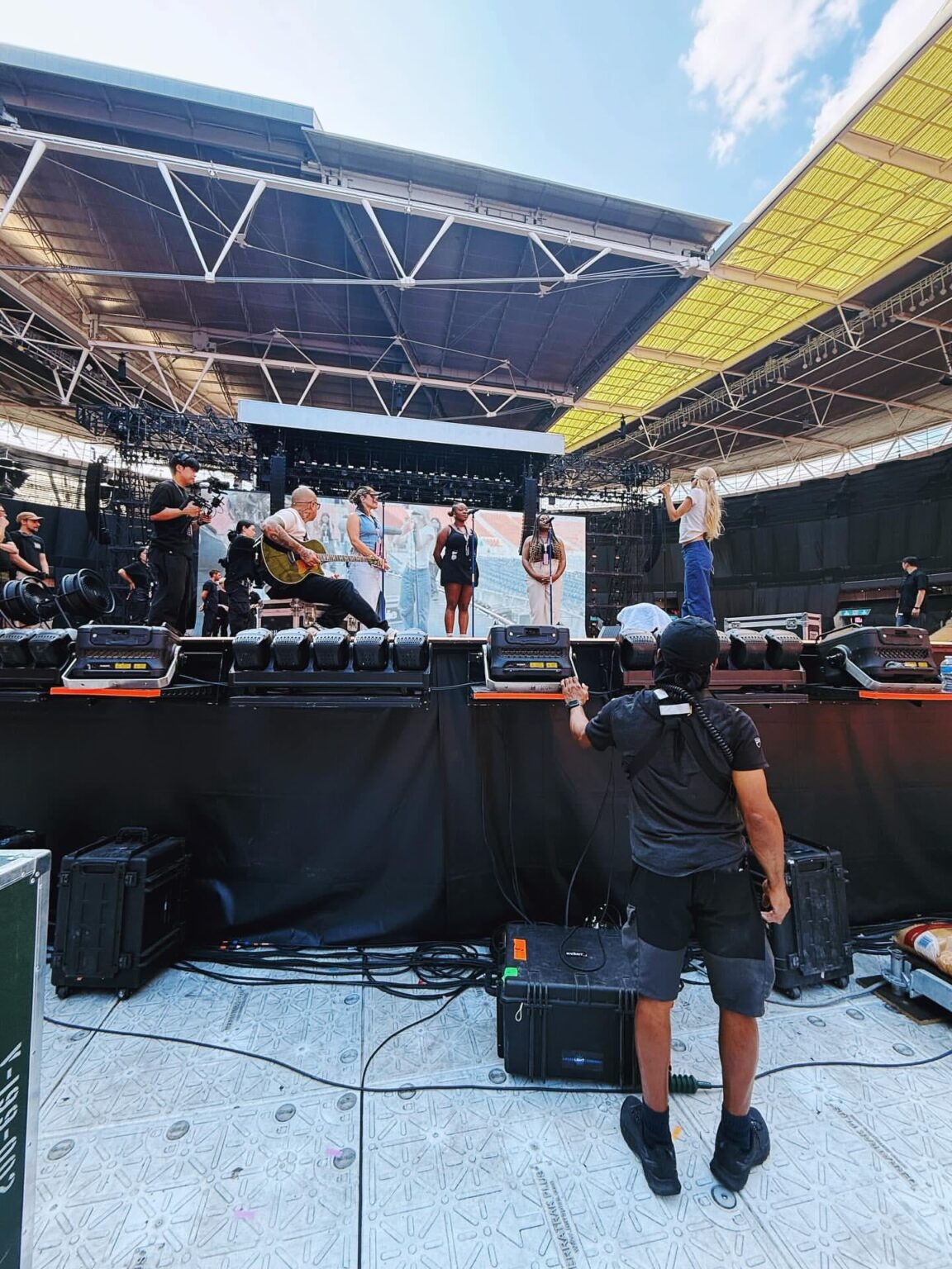 250819 Rosé - "Dance All Night" Perearsal @ Wembley Stadium