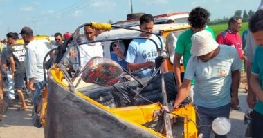 مصرع عريس بعد ساعات من وفاة عروسه ليلة زفافهما بكفر الشيخ فى حادث تصادم مصرع عريس بعد ساعات من وفاة عروسه ليلة زفافهما بكفر الشيخ فى حادث تصادم