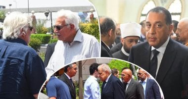 3 رؤساء وزراء يودعون الدكتور على المصيلحى لمثواه الأخير