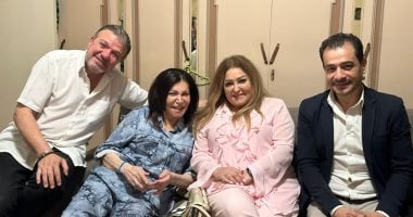 وفد من وزارة الثقافة ونقابة الممثلين يزور نجوى فؤاد فى منزلها بعد استغاثتها
