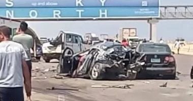 تفاصيل مصرع شخصين وإصابة 18 آخرين فى حادث طريق مطروح تفاصيل مصرع شخصين وإصابة 18 آخرين فى حادث طريق مطروح