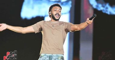 ويجز يشعل حفل مهرجان العلمين بأغنية "خسرت الشعب".. صور