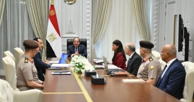 الرئيس السيسى يوجه بتعزيز الاعتماد على التكنولوجيا الحديثة والإدارة الذكية للمياه