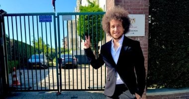 خروج البطل المصرى أحمد عبد القادر ميدو من السجن فى لندن دون أى شروط