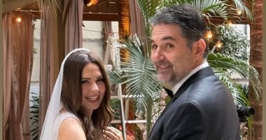 المخرج عثمان أبو لبن يحتفل بزفافه (صور)