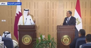 رئيس وزراء قطر: حزمة استثمارات بـ7.5 مليار دولار بمصر لتعزيز التعاون