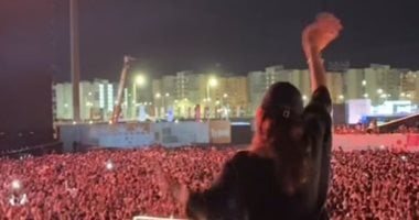 حكاية تصدر أنغام التريند من مفاجأة تواجدها فى حفل كايروكي لرسالتها بعد انتهاءه