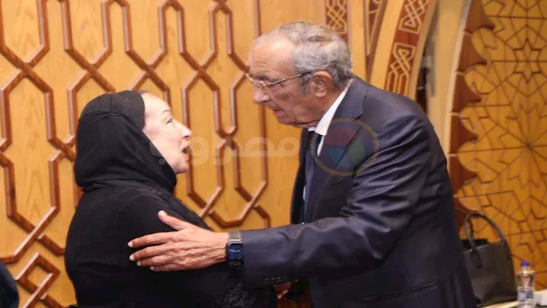 أنس الفقي وزكريا عزمي ونظيف والخطيب في عزاء الدكتور على المصيلحى - (صو