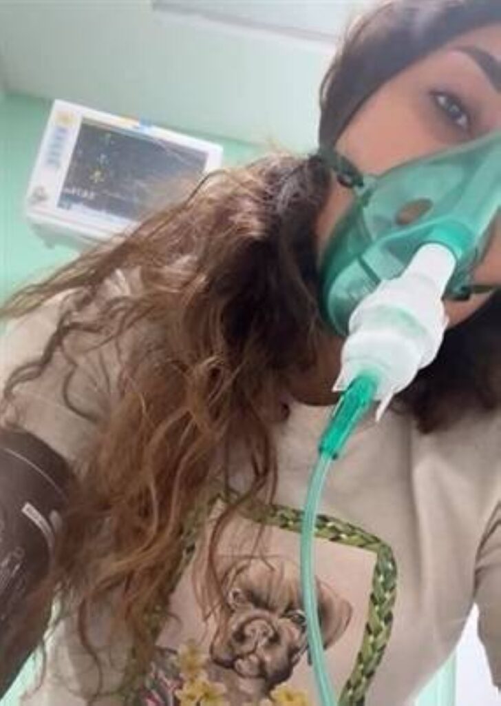 آيتن عامر على جهاز التنفس الصناعي بعد وعكة صحية مفاجئة - أخبار السعودية