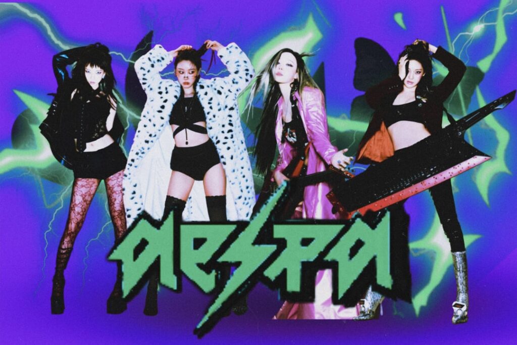 ملصقات AESPA 'RICH MAN'