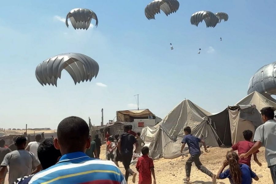 عملية “طيور الخير” تقدم أكثر من 4004 أطنان من المساعدات دعماً للأشقاء في غزة