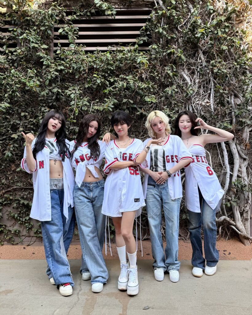 250804 التحديث الرسمي - I -LDLE في Los Angeles Angels