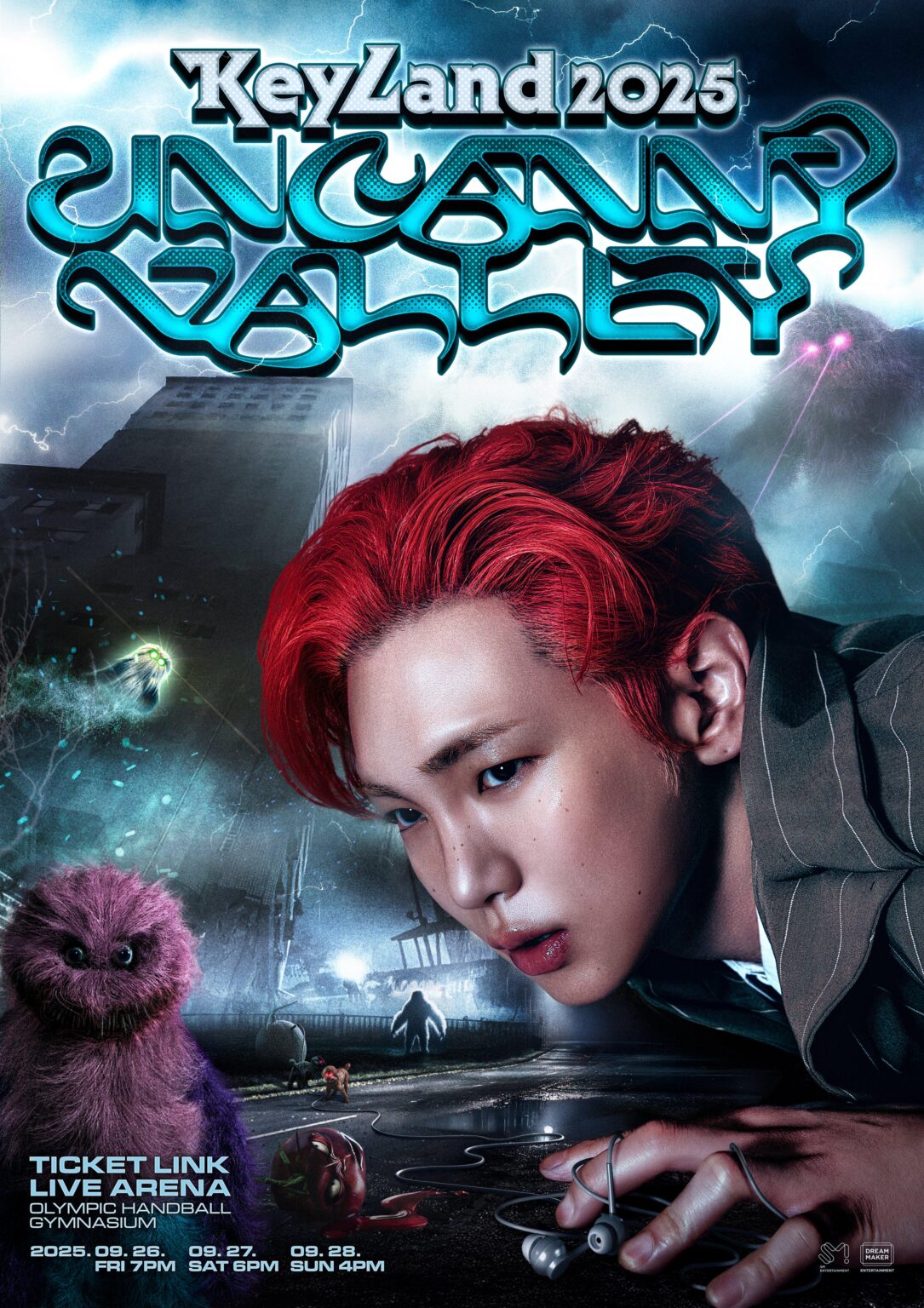 Key (SHINee) - 2025 Keyland: Uncanny Valley in Seoul (ملصق دعابة)