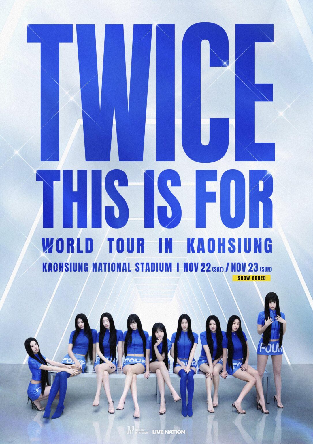 250827 تحديث تويتر Jypetwice Twitter - مرتين  World Tour في Kaohsiung معلومات إضافية