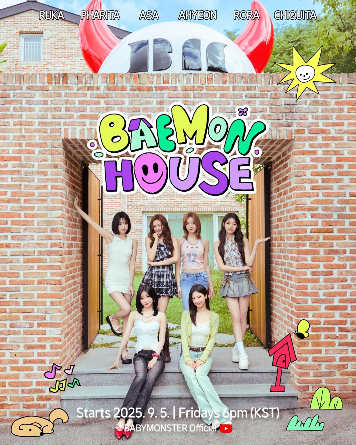 Babymonster - Baemon House (ملصق دعائي)