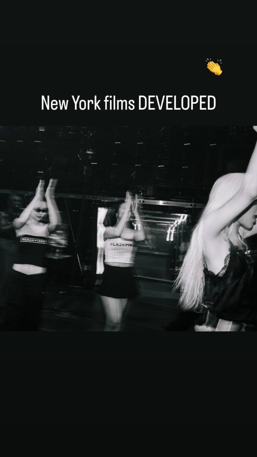 250801 تحديث قصة Rosé IG