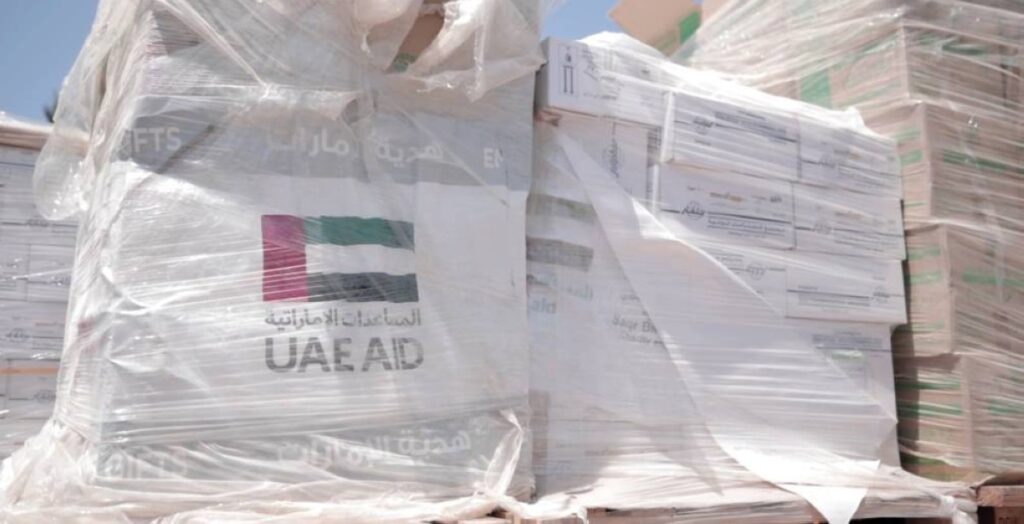 الإمارات تدعم غزة بـ 65 طناً من المستلزمات الطبية Al Bayan