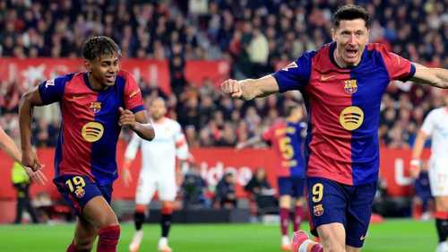 مفاجأة.. عقوبة فورية على لامين يامال وليفاندوفسكي بسبب المنشطات