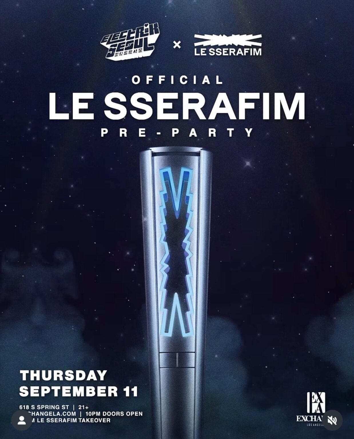 electrik seoul x le sserafim hype؟