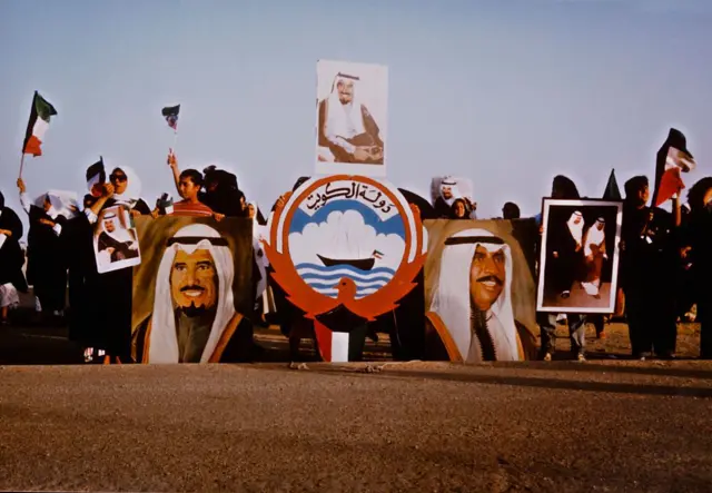 عادت حكومة الكويت الشرعية بعد التحرير في 14 مارس 1991