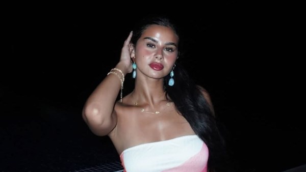 بفستان جريء.. منة عرفة تثير الجدل من المالديف