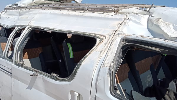 السيارة تفحـ مت.. مصرع 4 أشخاص وإصابة آخر في حادث بطريق مطروح الإسكندرية الساحلي