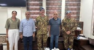 قائد القطاع الغربي في "اليونيفيل" التقى رئيس بلدية صور