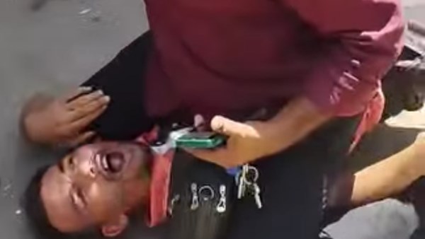 حقكم عليا ساعة شيطان.. الأمن يفحص فيديو لسحـ ل وضرب لص بالعمرانية