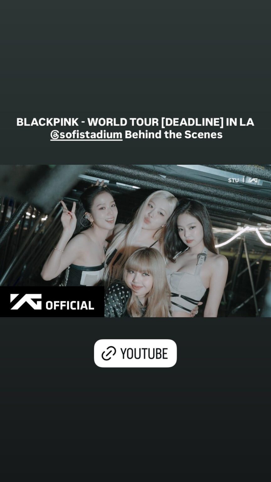 250821 تحديث قصة Blackpink IG