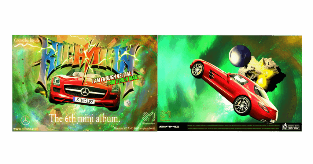 هذا هو ألبوم My Fanmade Rich Man مع مجموعة هجينة من كتيب السيارات لا يزال WIP