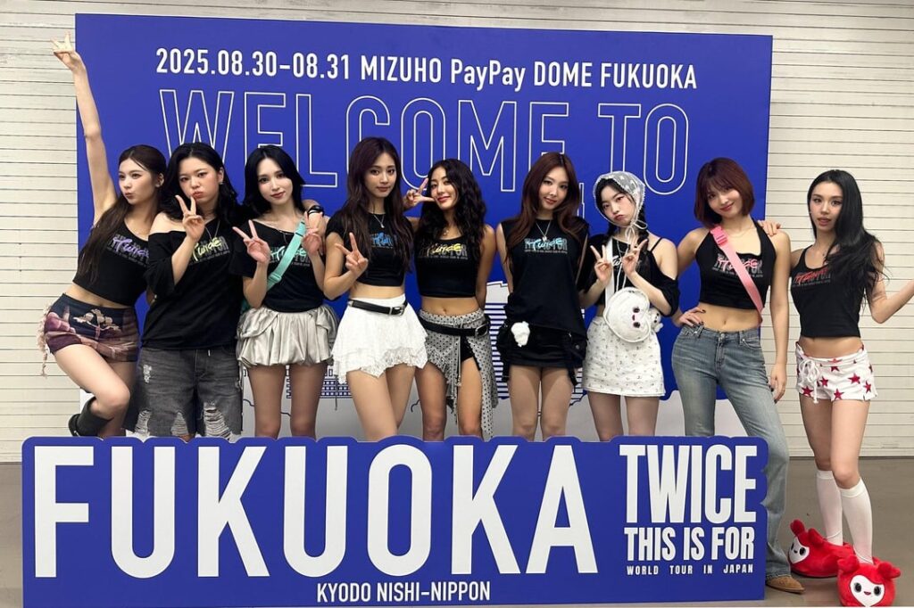 250830 Japan Twitter Update - مرتين  World Tour في Fukuoka Day 1