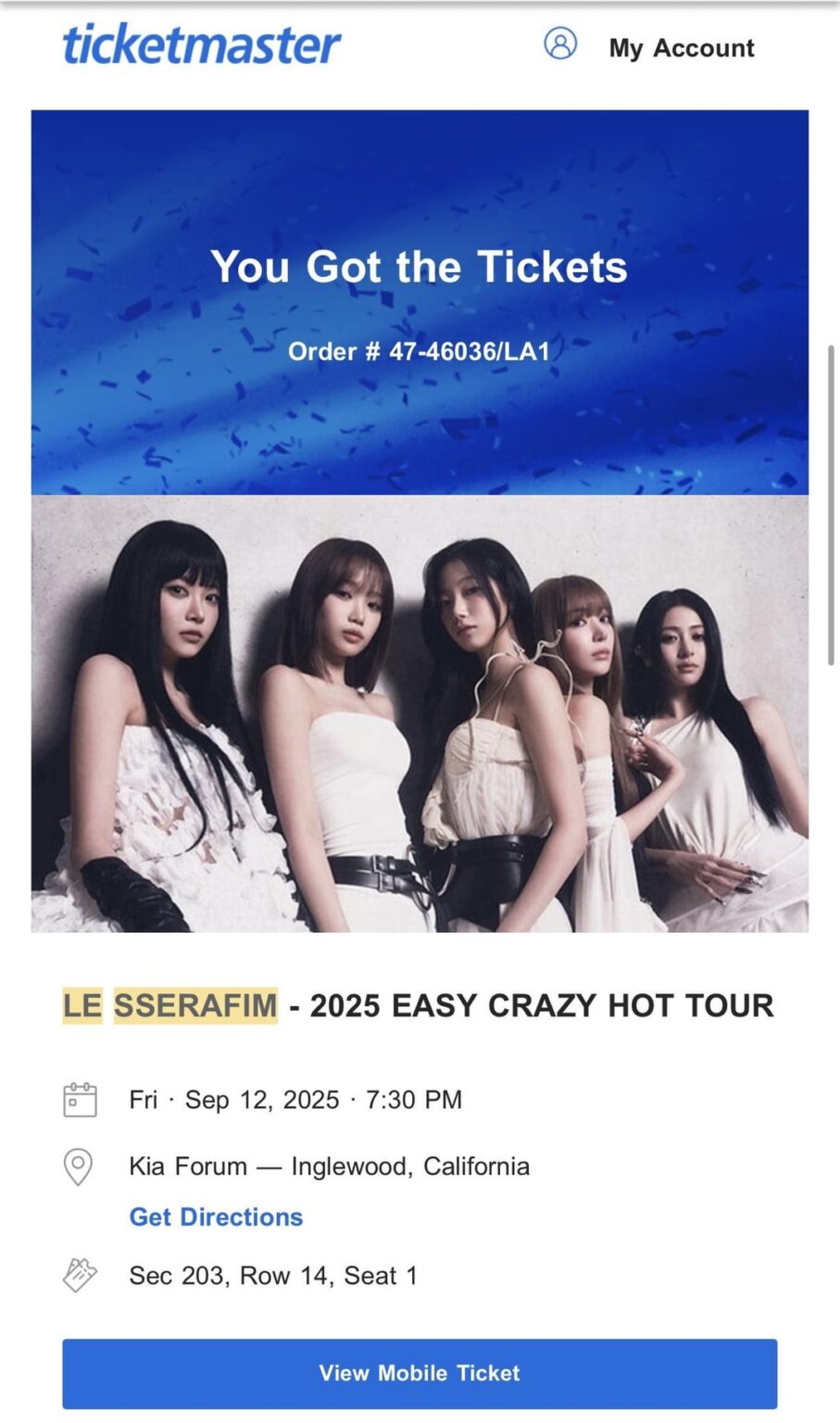 9/12 حفل SSERAFIM