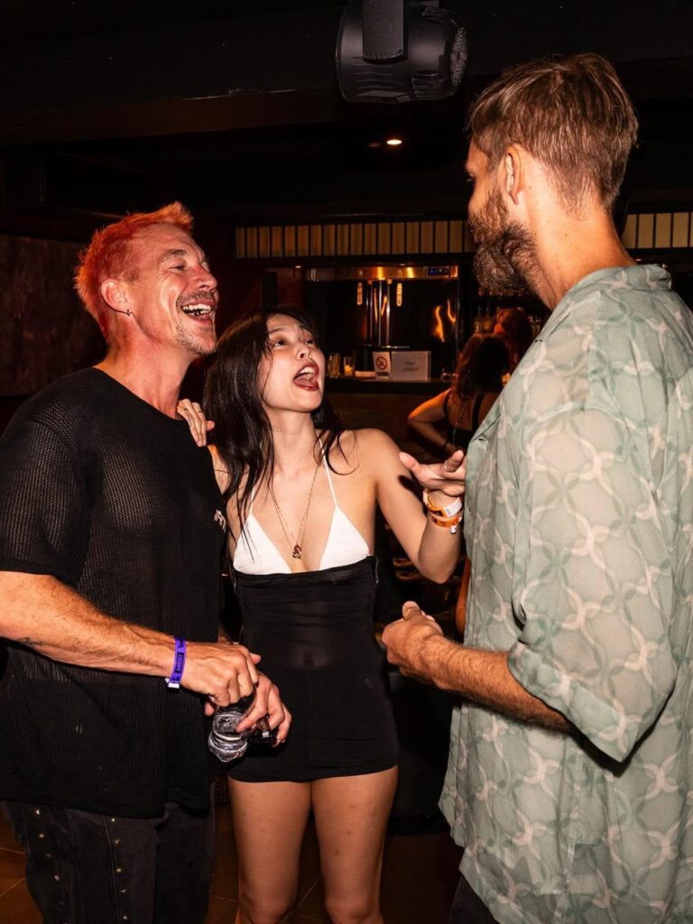 250813 Calvin Harris IG Update W/ Jennie & Diplo