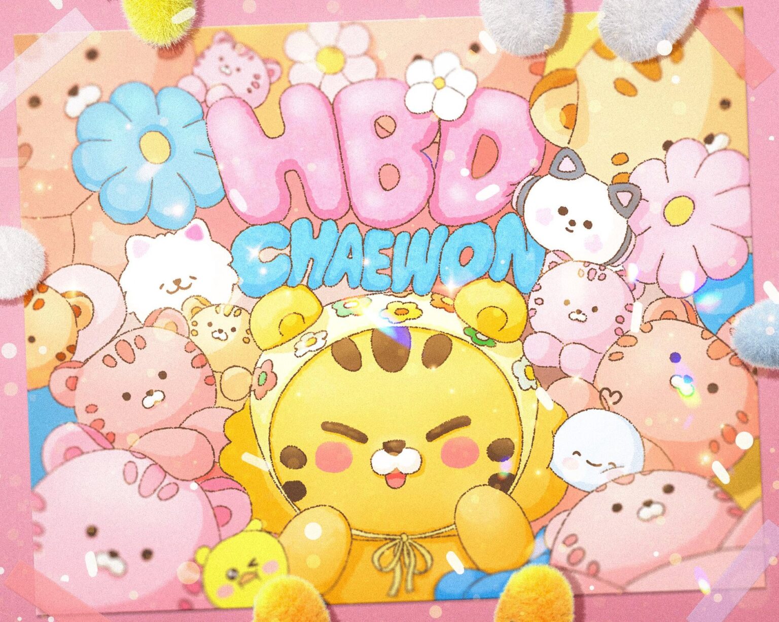 250801 Le Sserafim Weverse Update - Happy B🌼day Kimchawon