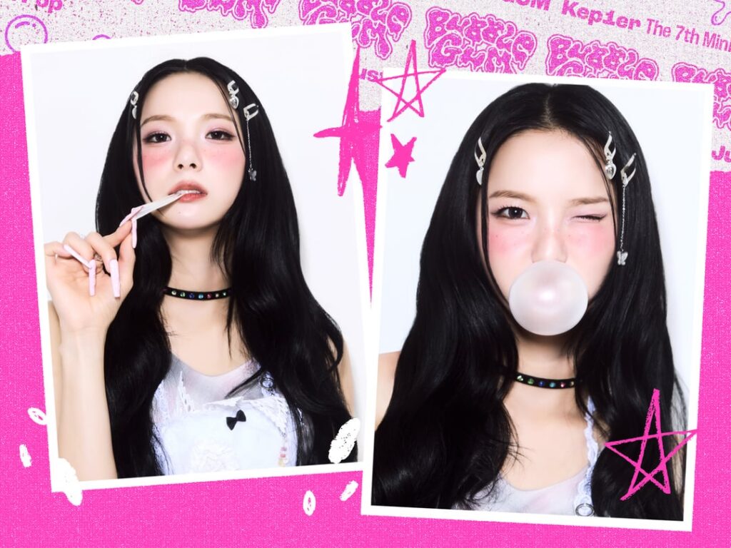 Kep1er - الألبوم المصغر السابع: Bubble Gum (Concept Photo 1 - فرد)